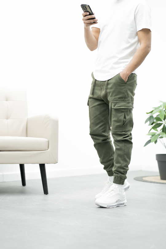 Pantalon jogpant cargo Chevy